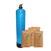 DMI - 65 Media FRP Vessel 13x54 Manual Backwash Complete With Media - H2O Warehouse